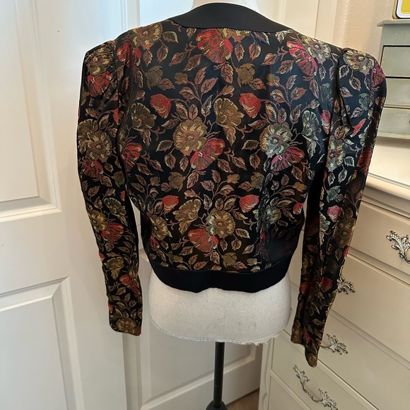 Vintage Tapestry Bolero Jacket - Picture 4 of 4